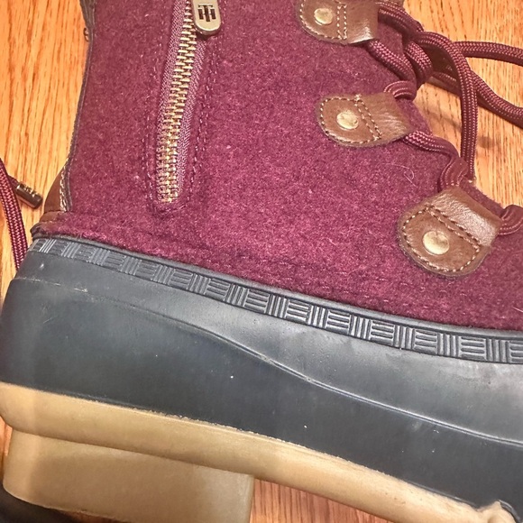 Tommy Hilfiger Purple and Blue Winter Rain Boots - Picture 8 of 15